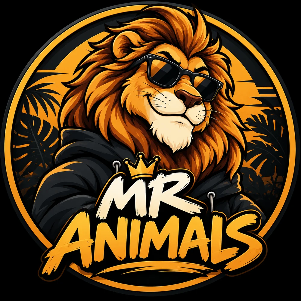 MR ANIMALS lion logo